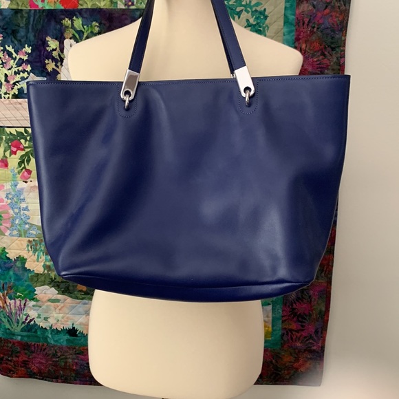 Marc Jacobs Ligero leather shoulder bag in Mineral blue . NWT - Picture 5 of 11